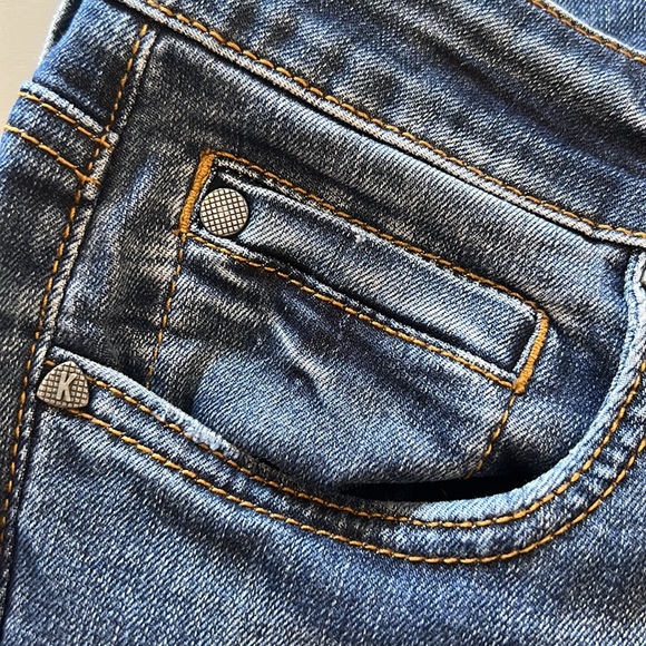 Kut from the Kloth Connie High Waist Raw Hem Ankle Skinny Jeans - Picture 4 of 5